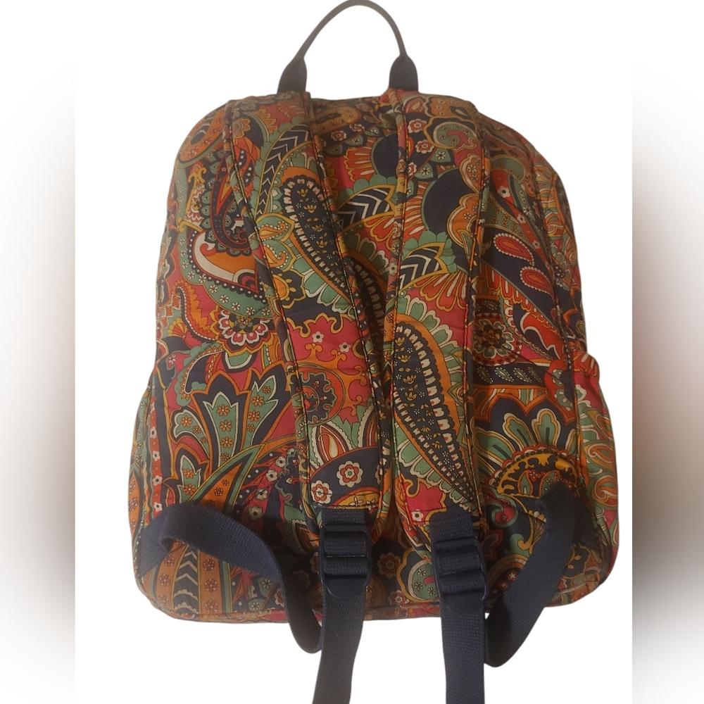 Vera Bradley Multicolor Floral And Paisley Backpack - Picture 5 of 14